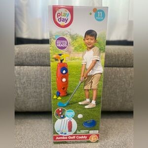 Play Day Jumbo Caddy Complete Golf Set